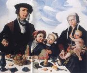 Art collections national the Haarlemer patrician Pieter Jan Foppeszoon with its family, Maerten van heemskerck